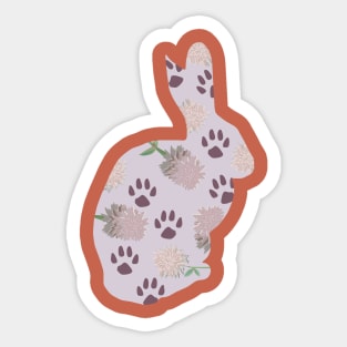 rabbit tail grass Sticker